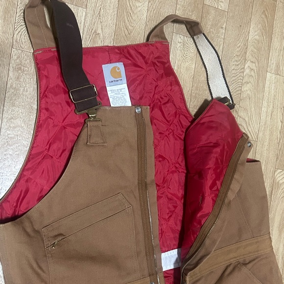 Carhartt Insulated Men’s Bibs - Picture 4 of 5